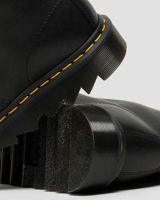 Botas Negras Dr. Martens 1460 Pascal Ziggy Hombre Negros MX-81675